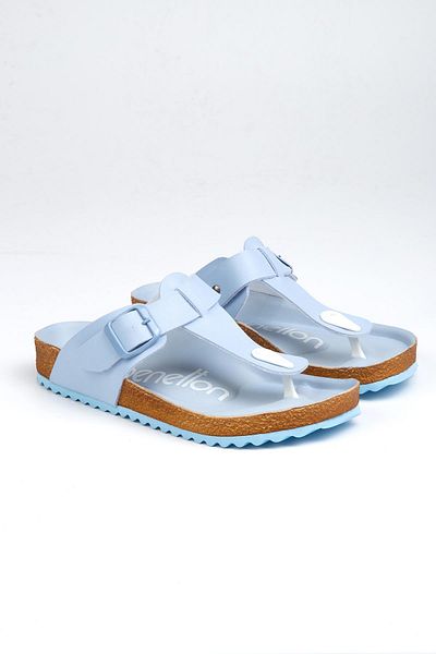 Benetton ® |   BN-1231- 3489 Γαλάζιο - Γυναικείες Παντόφλες