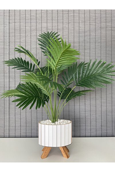 Bahçem Yapay Ağaç Areka Ağacı Palmiye Ağacı Salon Bitkisi 18 Yaprak 90cm