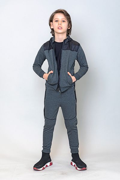 incity Pantaloni de trening pentru băieți cu buzunar cu fermoar