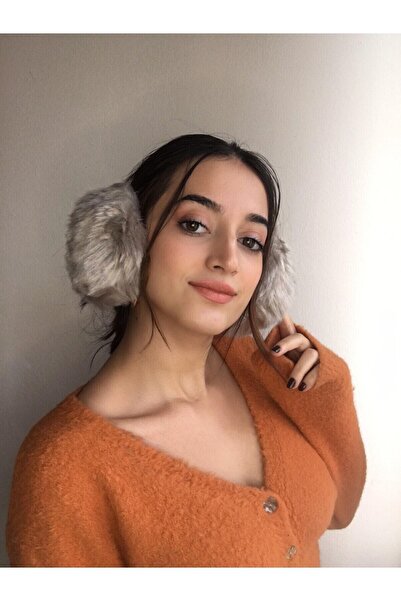 Çalıkuşu Kadın Kulak Isıtıcı Tüylü Kulaklık Kışlık