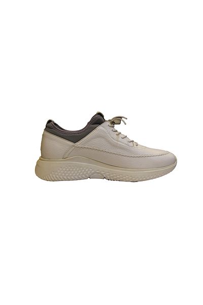 Elite Men's Laceless Genuine Leather Sports Shoes White