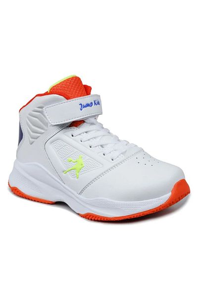 Jump 29196 Pantofi sport alb pentru baschet pentru băiat