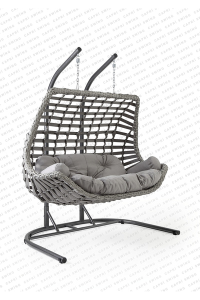 Gardenya Bahçe Capri Swing Cunda Rattan Bahçe Ve Balkon Salıncağı