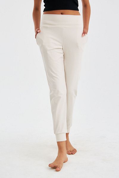 LILIAN Beige Miya Jogger