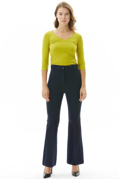 Selen Giyim İspanyol Paça Pantolon