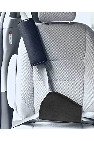 RevuBaby Children's Car Seat Belt and Pillow Set - Reducing and Narrowing 2-piece