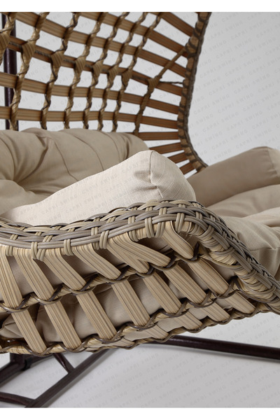 Gardenya Bahçe Capri Swing Cunda Rattan Bahçe Ve Balkon Salıncağı