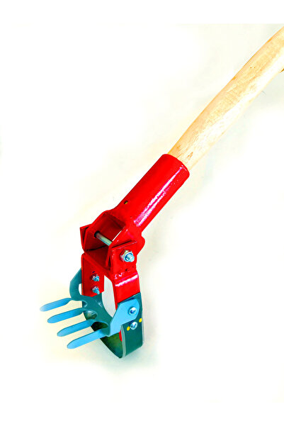 Devribell Gelgit Çapa 8 Cm Tırmıklı Saplı Yabani Ot Temizleme El Çapası