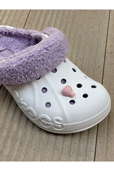 Crocs 3d Paket Kalp Süsü/ 3 Boyutlu Jibbtiz/üç Boyutlu Terlik Süsü