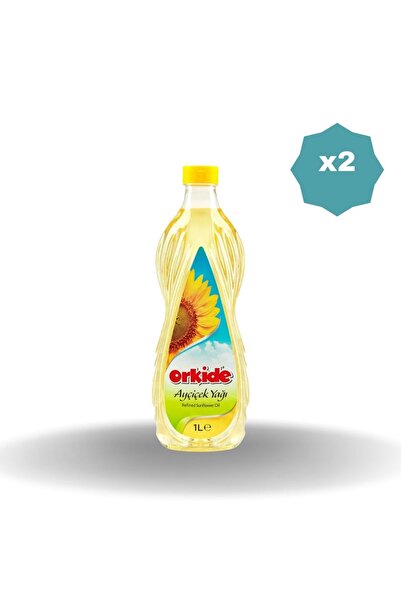 Orkide ORKİDE AYÇİÇEK YAĞI 1 LT X 2 ADET