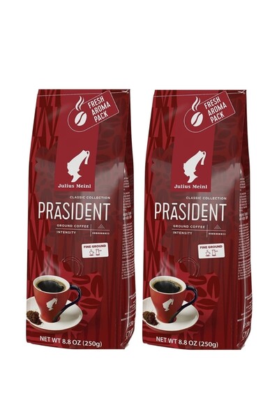 Julius Meinl Präsident Blend Öğütülmüş Filtre Kahve, Orta Kavrulmuş, Yumuşak ...