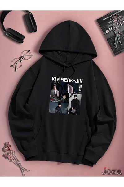 Kostebek Mor K pop Bts Jimin You Never Walk Alone UN SEX Kapu onlu Sweatshirt Fiyat Yorumlar Trendyol