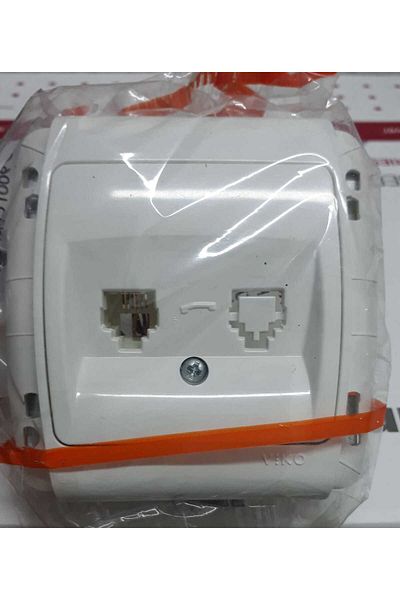 VİKO Viko Carmen Plus White Numeris - Phone