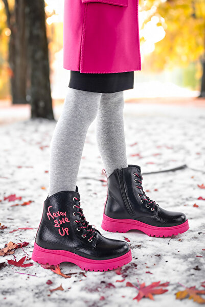 Kiko Kids Termo Taban Kız Çocuk Bot 610 Çatlak