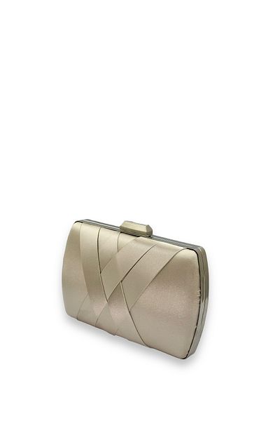 Biçanta Nude Satin Evening Bag - Special Design, Βραδινή Τσάντα
