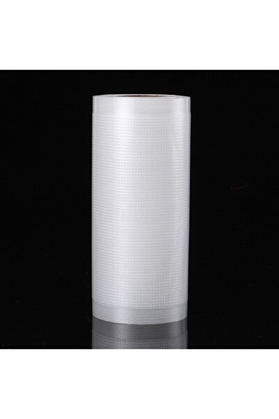 Vakur 15 Cm X 5 Mt - Tek Yüzeyi Tırtıklı Rulo Vakum Torbası