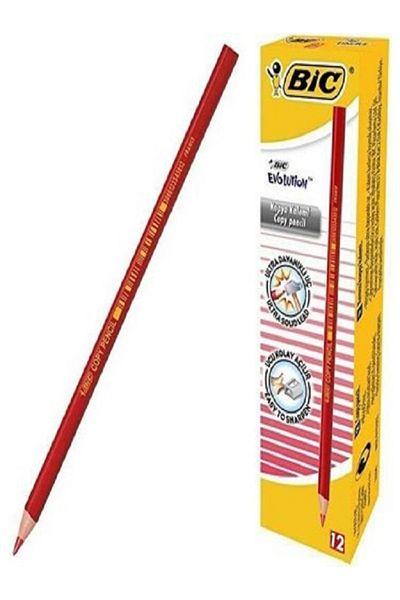 Bic Bıc Evolution PacK of 12 Red Copy Pens