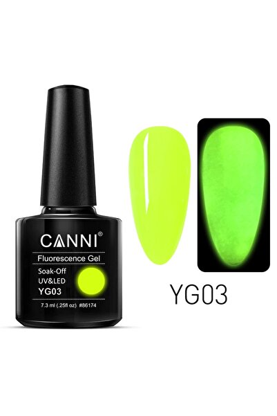 Canni Fluorescence Fosforlu Gel Kalıcı Oje 7,5ml