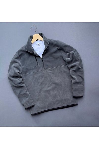 VİPER Πλαϊνές τσέπες Fleece Jacket κανονική εφαρμογή με λάστιχο μέσης και μανίκι