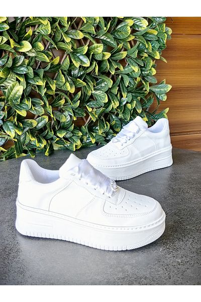 Ayakkabı Tutkusu Stilo ® Sports Bridal Shoes White Skin New Design Sports Bridal Shoes Extreme Comfortable
