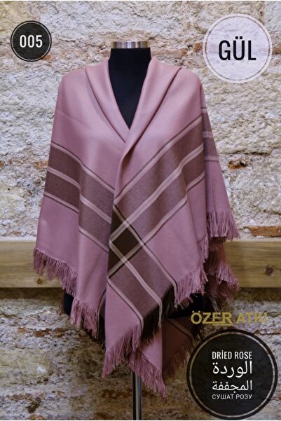 Öztürk Anne Atkısı, Erzurum Şalı, Omuz Şalı, Anadolu Anne Omuz Çarşaf. Ebat: Saçak Dahil, 150x150cm.