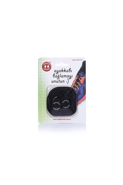 Magiclocks Black Smart Shoelaces