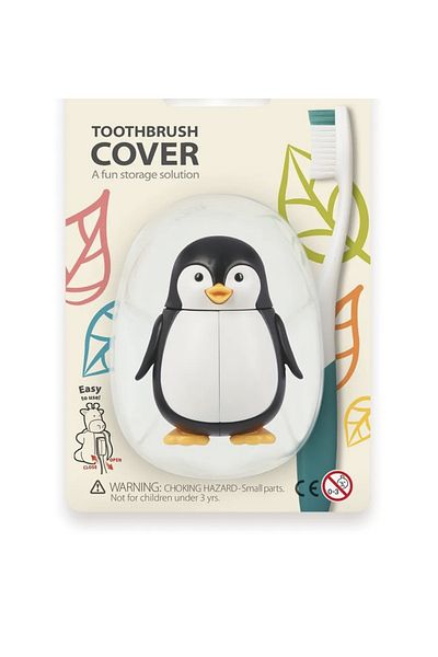 Flipper Toothbrush Container Penguin