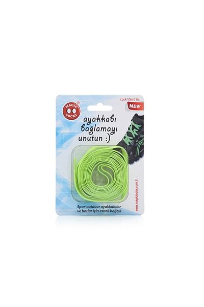 Magiclocks Magic Locks Neon Yellow Locking Elastic Smart Laces (plain)