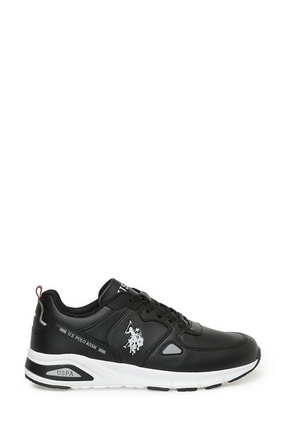 U.S. Polo Assn. يو اس بولو اسن. حذاء رياضي فانس GSN 3PR أسود للجنسين