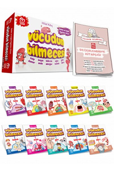 Model Eğitim Yayınları Vücudun Bilmecesi 10 Kitap Hikaye Seti