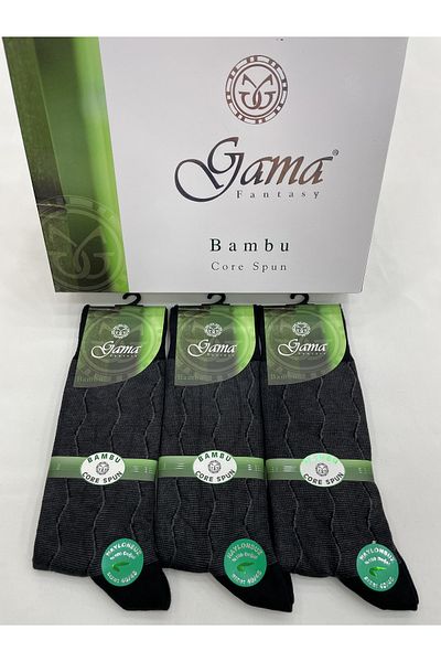 Gama Çorap 3 bucăți de șosete groase de iarnă pentru bărbați, 100% naturale, fără nailon