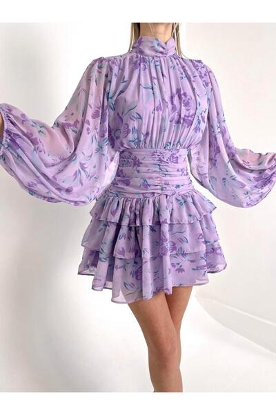 Sevenday Rochie cu model floral detaliat pe spate