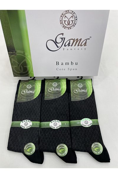 Gama Çorap 3 bucăți de șosete groase de iarnă pentru bărbați, 100% naturale, fără nailon