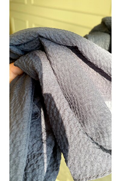 Şehr-i Şal İstanbul Scarflife Şehr-i Şal Mio Cazz Şal Füme Renk Sls-0003503