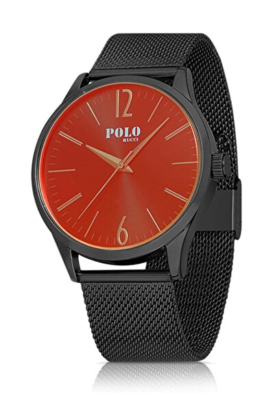 POLO Rucci 21423 Renkli Cam Hasırlı Erkek Kol Saati