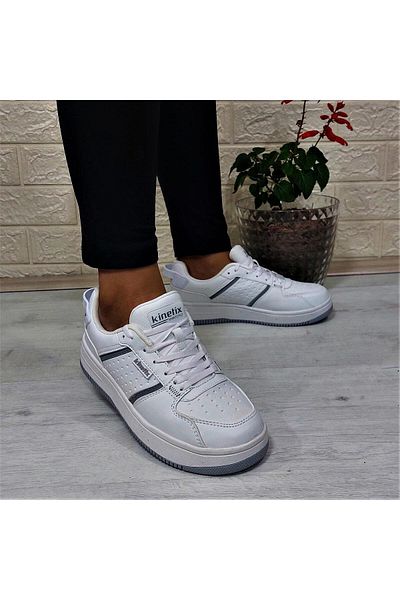 Kinetix Enner Pu White Comfort Fuspet Atom Sneaker Sports Shoes