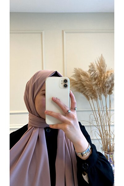 Eflatun Scarflife Medine Ipek Şal Ten Renk Sls-0000446