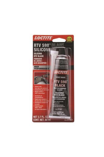 LOCTİTE 598 250'c Siyah Kaliteli Silikon Sıvı Conta (80 Ml)
