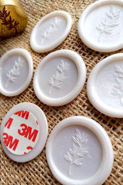Dekorden Ready seal - White pearl (50 pieces)