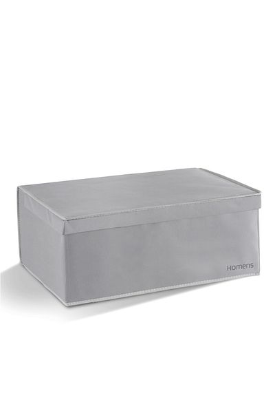 HOMENS Mega Size Box Bag with Lid and Velcro Tape 1 Piece 60x40x30