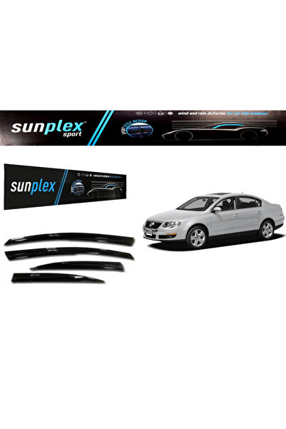 SUNPLEX Volkswagen Passat B6 2008 Model Uyumlu Araca Özel Cam Rüzğarlığı Ön A...