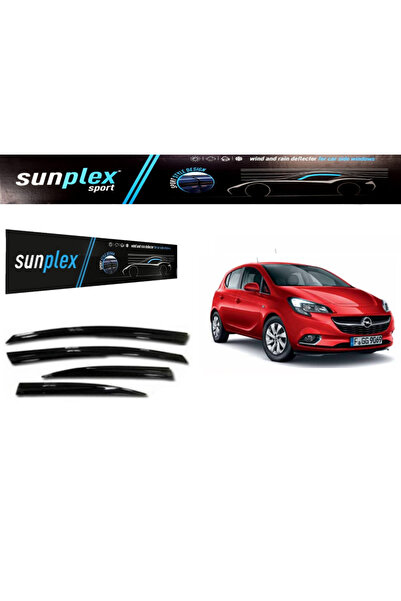 SUNPLEX Opel Corsa E 2015 Model Uyumlu Araca Özel Cam Rüzğarlıgı Ön Arka 4lü