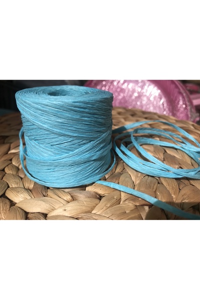 Deniz Party Store MAVİ KAĞIT İP 2 MM 100 METRE