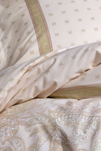 Yataş Catina Double 100% Cotton Ranforce Duvet Cover Set - Powder