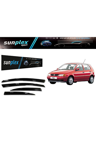 SUNPLEX Volkswagen Polo 1997 Model Uyumlu Araca Özel Cam Rüzğarlığı Ön Arka 4lü