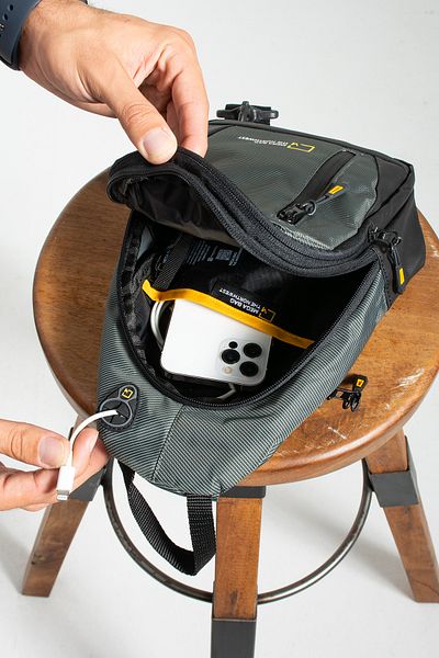 YOGII Merida Model Cross Shoulder and Chest Bag Ποιότητα Αδιάβροχη Sports Unisex Λειτουργική