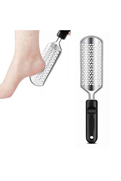 Dahaus Ayak Topuk Rendesi Geniş Ağızlı Deri Cila Inox Paslanmaz Çelik Törpü Rende Profesyonel XL72