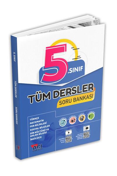 Açı Yayınları 5.sınıf Tüm Dersler Soru Bankası