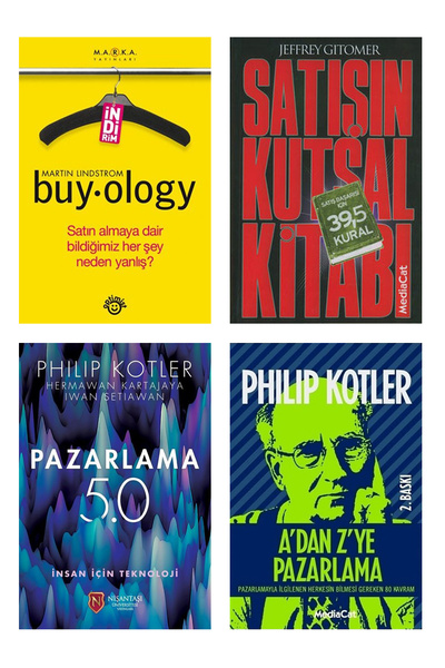 Optimist Yayınları Buyology + Satışın Kutsal Kitabı Jeffrey Gitomer + Pazarla...