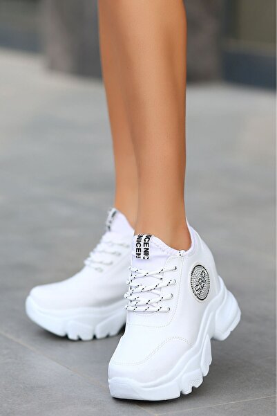 LEYDİ SHOES FRM-6008 حذاء رياضي باللون الأبيض